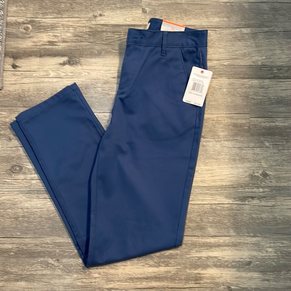 NWT:Boys Dockers Navy Blue pants 16 Regular